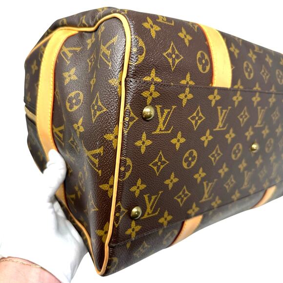 Louis Vuitton LV Monogram Carryall Satchel Duffle Bag - Picture 6 of 15